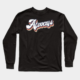 KakeanKerjoOffisial VintageColor Alvvays Long Sleeve T-Shirt